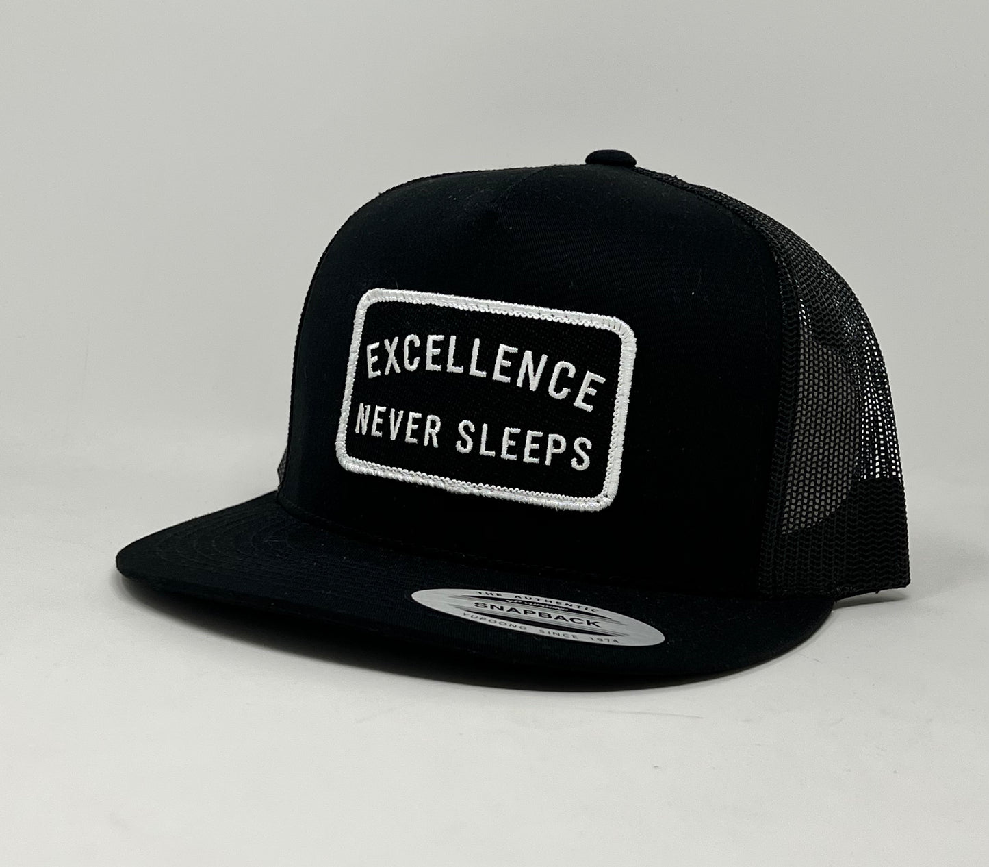 ENS High Profile Flat Bill Classic Trucker Snapback