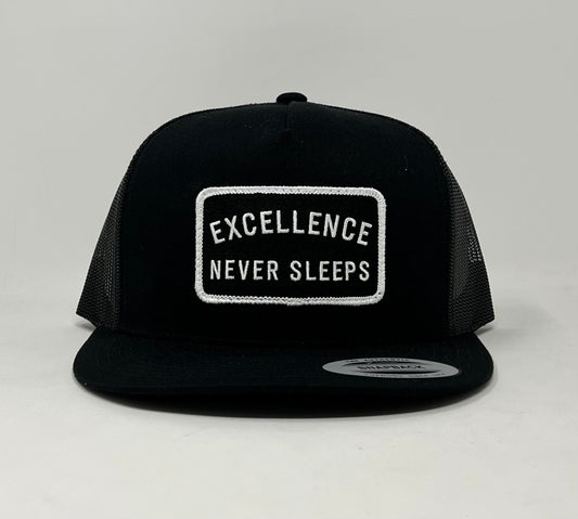 ENS High Profile Flat Bill Classic Trucker Snapback